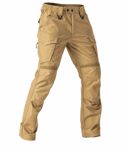 Men’s Cargo Pants with Multi-Pocket Design – Casual Utility Work Pants