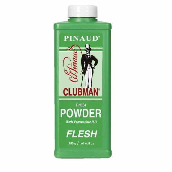 Clubman Finest Flesh – Barber Neck Dusting Powder for Professional Use (9 oz)