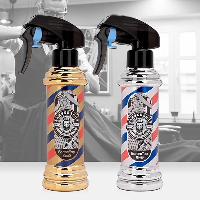Refillable Hair Spray Bottle – Empty Barber Styling Bottle