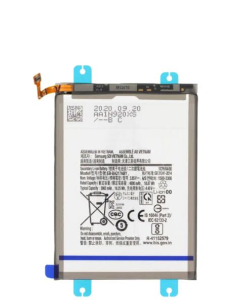 Galaxy A02 (A022) / A21s (A217) / A12 (A125) / A12 Nacho (A127) / A13 5G (A136U) Replacement Battery (EB-BA217ABY)