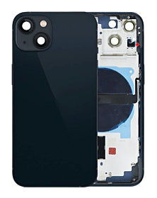 Marco de carcasa trasera para iPhone 13 con componentes pequeños preinstalados (SIN LOGOTIPO)