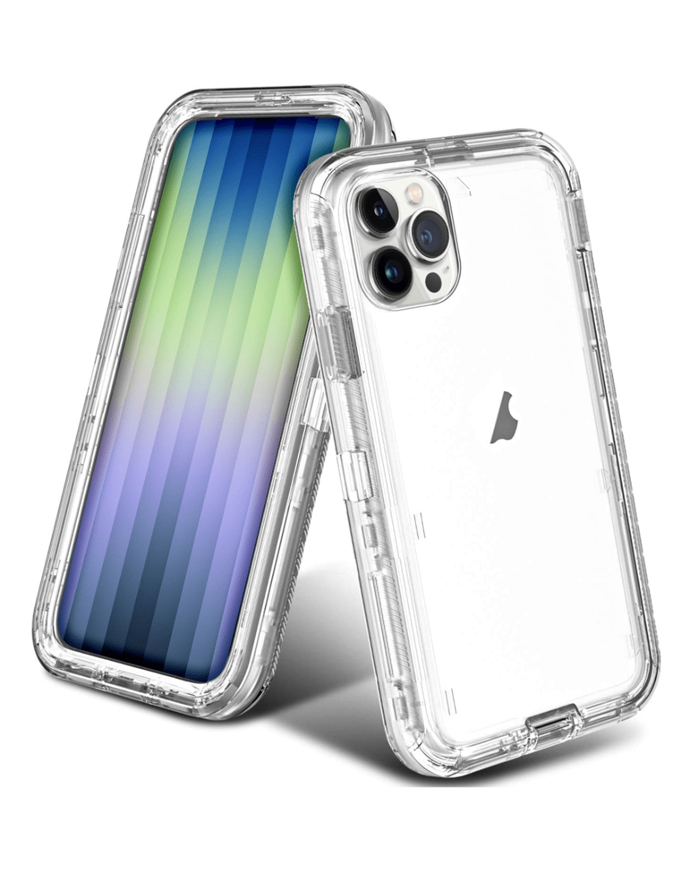 iPhone 15 Pro Max Transparent Shockproof Case - CLEAR