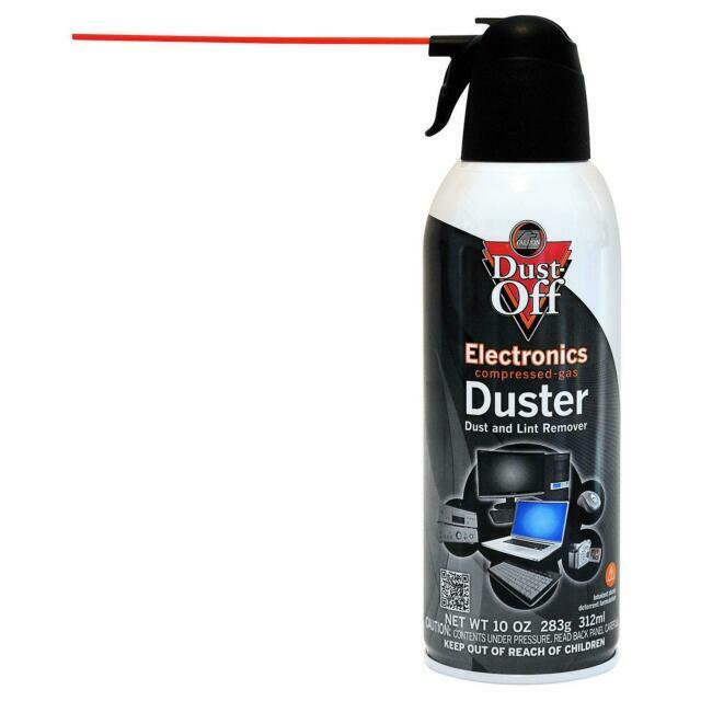 Dust-Off Disposable Compressed Gas Duster, 10 oz Can